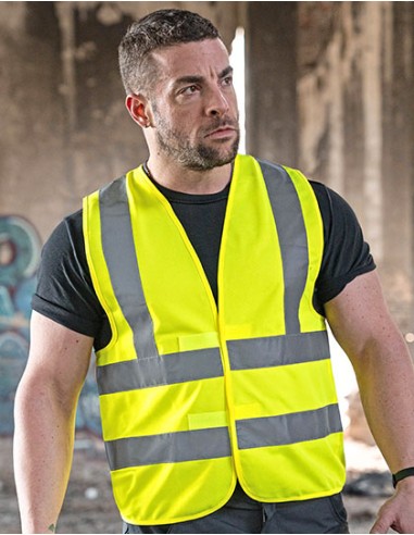 K-KXVR-Hi-Vis Safety Vest With 4 Reflective Stripes Hannover
